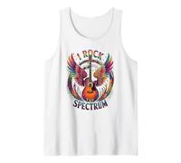 Carino I ROCK THE SPECTRUM Autismo Papà Pace Amore Unico I Canotta