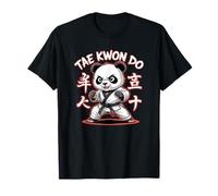 Carino il panda del taekwondo - divertente coreano MMA TKD Maglietta