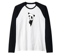 Carino Il Panda Gigante Maglia con Maniche Raglan