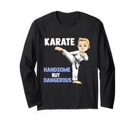 Carino Il Ragazzo del Karate - Karateka Kid Maglia a Manica