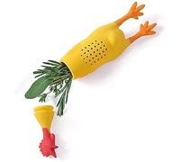 Carino in silicone gallina di pollo in silicone per erbe aromatiche e condimenti in contono, riutilizzabile durevole