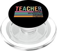 Carino insegnante educatore motivato - ritorno a scuola insegnante PopSockets PopGrip per MagSafe