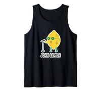 Carino John Lemon Divertente Gioco di Parole Musica Frutta Slogan Scherzo Canotta