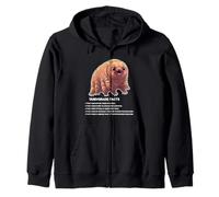 Carino Kawahii Tardigrade Space Bear Moss Piglet Micro-Animale Felpa con Cappuccio