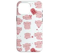 Carino Kawaii Axolotl Anime giapponese Aesthetic Pattern Custodia per iPhone 16 Pro Max