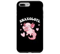 Carino Kawaii Axolotl mangia snack Custodia per iPhone 7 Plus/8 Plus