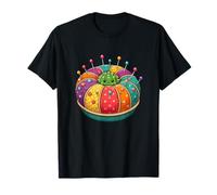 Carino Kawaii Cactus Cucito Puntaspilli per Quilter Maglietta