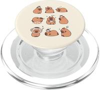 Carino Kawaii Capybara Carino Capibara E Caffè PopSockets PopGrip per MagSafe