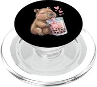 Carino Kawaii Capybara Drink Boba Bubble Tea Kawaii Estetica PopSockets PopGrip per MagSafe