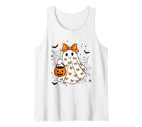 Carino Kawaii Ghost Jack O Lantern Secchio Spooky Stagione Costume Canotta