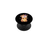 Carino Kawaii Mucca Abbracciare Boba Bubble Tea Drink PopSockets PopGrip Adesivo