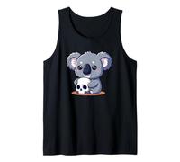 Carino Koala Abbracciare Teschio Kawaii Pastello Goth Animale Canotta