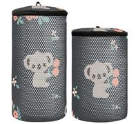 Carino Koala Diverse Pose Scarpe Sacchetto di Lavaggio Scarpe Sacchetto di Lavaggio Per Scarpe Da Ginnastica 2 pz Scarpe Da Tennis Borse Per Lavanderia Sacchetto di Pulizia, Koala carino diverse pose,