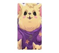 Carino Koala Doodle Giallo Lenzuolo per Culla Bambini Morbido Cotone Adatto per Materassi Box Bambini