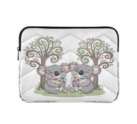 Carino Koala Grigio Top-Zip Computer Sleeve