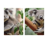 Carino Koala Porta Passaporto Ultra Sottile PU Pelle Viaggio Documenti Organizer Compatto Premium Internazionale US Passaporto Protector Cover per Donne Uomini