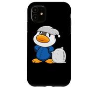Carino l'anatroccolo con cuscino e pigiama Custodia per iPhone 11