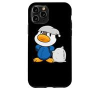 Carino l'anatroccolo con cuscino e pigiama Custodia per iPhone 11 Pro