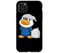 Carino l'anatroccolo con cuscino e pigiama Custodia per iPhone 11 Pro Max