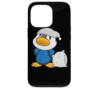 Carino l'anatroccolo con cuscino e pigiama Custodia per iPhone 13 Pro
