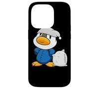 Carino l'anatroccolo con cuscino e pigiama Custodia per iPhone 14 Pro