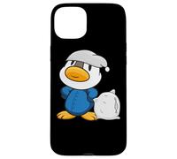 Carino l'anatroccolo con cuscino e pigiama Custodia per iPhone 15 Plus