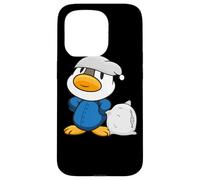 Carino l'anatroccolo con cuscino e pigiama Custodia per iPhone 15 Pro