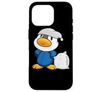 Carino l'anatroccolo con cuscino e pigiama Custodia per iPhone 16 Pro