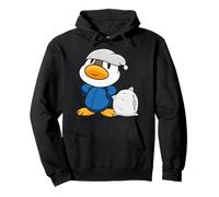 Carino l'anatroccolo con Cuscino e Pigiama Felpa con Cappuccio