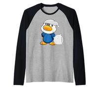 Carino l'anatroccolo con Cuscino e Pigiama Maglia con Maniche Raglan