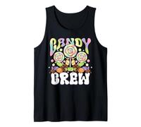 Carino Lecca-Lecca Caramelle Equipaggio Arcobaleno Costume Canotta