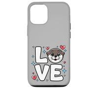 Carino lontra amante animale amore per bambini adolescenti ragazze donne Custodia per iPhone 12/12 Pro