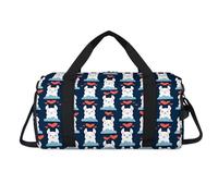 Carino Love Alpaca Sport Duffel Bag con scomparto per scarpe lama alpaca, borse weekender da viaggio palestra organizer per bagagli per donne uomini bambini ragazze ragazzi