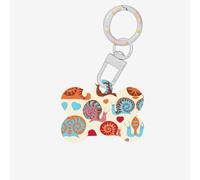 Carino lumaca Stampa Dog Tag Osso a forma di doppia faccia modello Dog ID Tag a forma di osso Pet Name Tags Dog Collar Tags