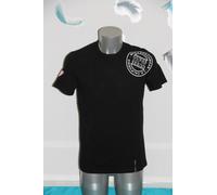 Carino Maglietta a Maniche Corte Nero GUESS Costumi da Bagno Uomo Taglia L Nuovo