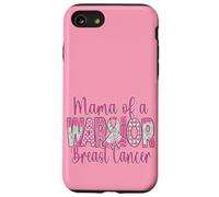 Carino Mamma Di Un Guerriero Figlio Figlia Seno Cancro Awareness Custodia per iPhone SE (2020) / 7/8