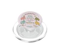 Carino Mammoth Storia Giochi di parole Insegnante di storia PopSockets PopGrip per MagSafe