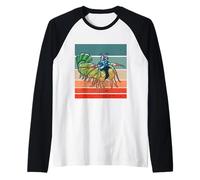 Carino Mantis Shrimp Pavone Mantis Shrimp Sea Creature Maglia con Maniche Raglan