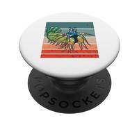 Carino Mantis Shrimp Pavone Mantis Shrimp Sea Creature PopSockets PopGrip Adesivo