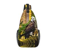 Carino Marrone Cartoon Gufi Crossbody Sling Bag Crossbody Spalla Borsa Petto Tracolla Tracolla Vita Fanny Pack Uomini Donne