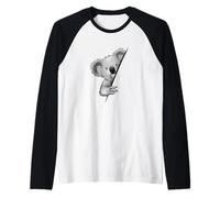 Carino marsupiale Koala Illustrazione El OSO Koala Maglia con Maniche Raglan