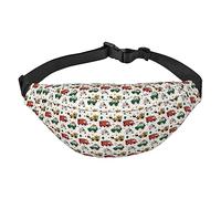 Carino marsupio con animali autisti di camion dei pompieri, ambulanza, borsa a tracolla regolabile per uomo donna viaggio escursionismo ciclismo corsa, Motivo 6, Taglia unica, Zaini Daypack