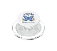 Carino, mi chiedo se le farfalle pensano anche a me PopSockets PopGrip per MagSafe