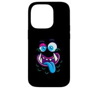 Carino Monster Face Halloween Gruppo Costume Custodia per iPhone 14 Pro