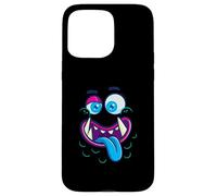 Carino Monster Face Halloween Gruppo Costume Custodia per iPhone 15 Pro Max