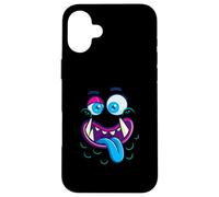 Carino Monster Face Halloween Gruppo Costume Custodia per iPhone 16 Plus