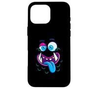 Carino Monster Face Halloween Gruppo Costume Custodia per iPhone 16 Pro Max
