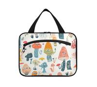 Carino Mostro Piante Cartoon Hanging Bag per le donne Viaggio con gancio, Designer Compatto Trucco Borse per gli Uomini Crociere Bolsa para guardar maquillaje L