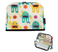Carino Mostro Splash Storage Matita Borse Grande Astuccio Cerniera Matite Sacchetto di Classroom Pen Bag Ragazzi Insegnante College High School Forniture per Ufficio