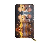 Carino Mouse Boy Stampato Clutch (19,1x10,4 cm) | Portafoglio In Pelle